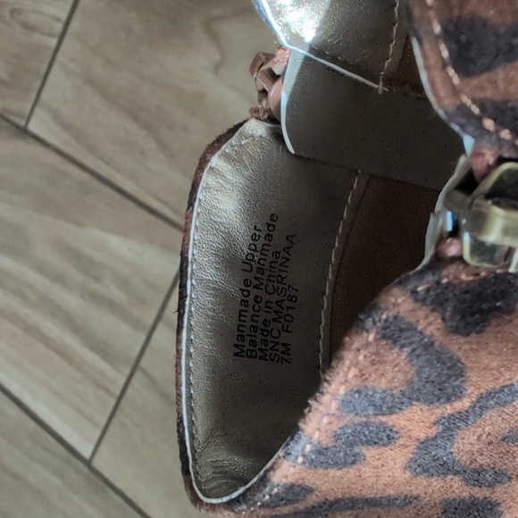 Style & Co Animal print Booties - Picture 4 of 4